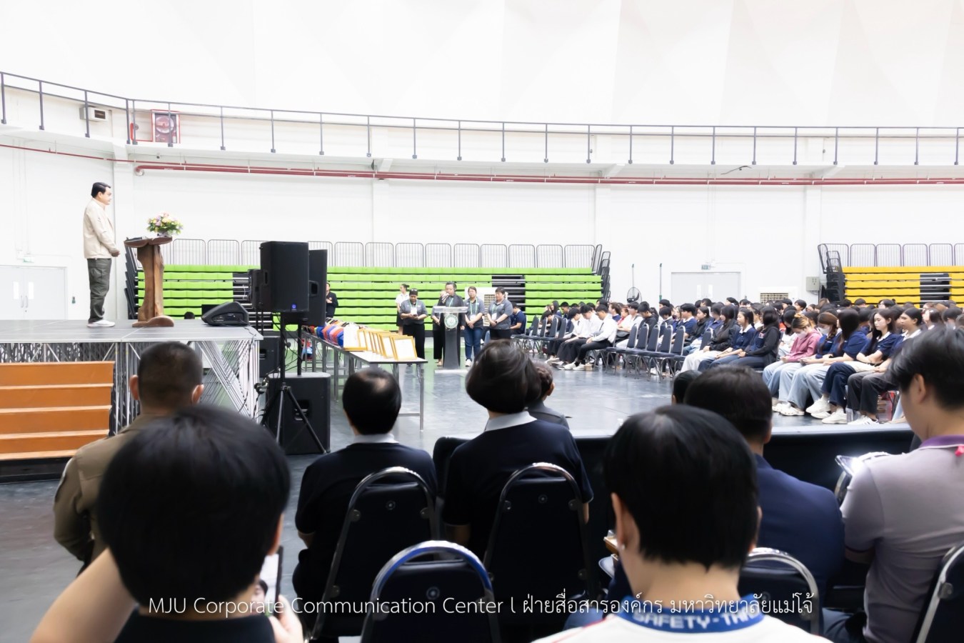 ม.แม่โจ้ อบรม Road Safety Organization ขับขี่ปลอดภัย สร้างวินัยจราจรให้นักศึกษา
