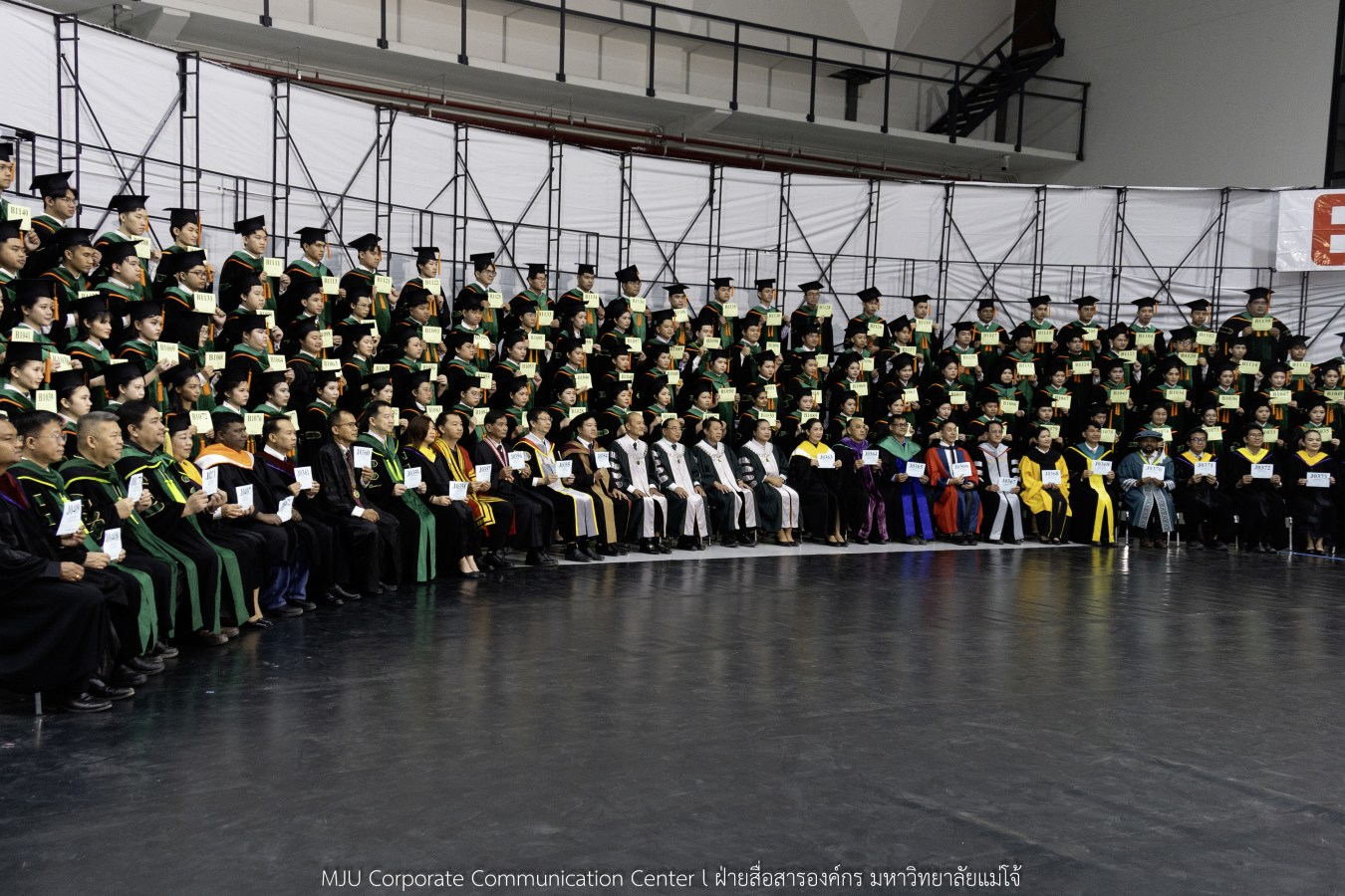 ว่าที่บัณฑิตพร้อม  อาจารย์พร้อม  ญาติพร้อม ทุกคนพร้อม  ร่วมแสดงความยินดี 18 กุมภาพันธ์ 2569  #บรรยากาศซ้อมใหญ่ พิธีพระราชทานปริญญาบัตรมหาวิทยาลัยแม่โจ้ ครั้งที่ 48