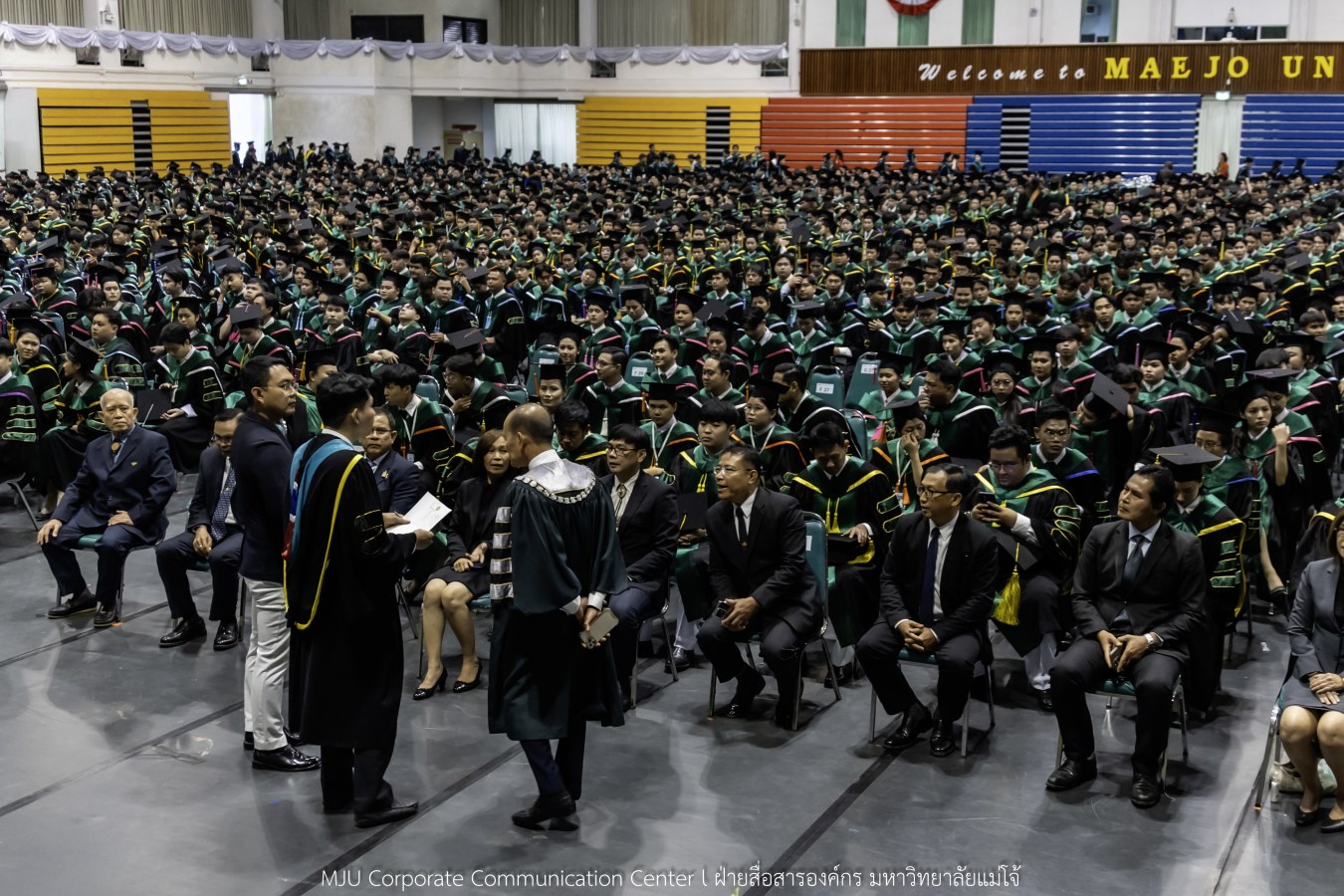 ว่าที่บัณฑิตพร้อม  อาจารย์พร้อม  ญาติพร้อม ทุกคนพร้อม  ร่วมแสดงความยินดี 18 กุมภาพันธ์ 2569  #บรรยากาศซ้อมใหญ่ พิธีพระราชทานปริญญาบัตรมหาวิทยาลัยแม่โจ้ ครั้งที่ 48