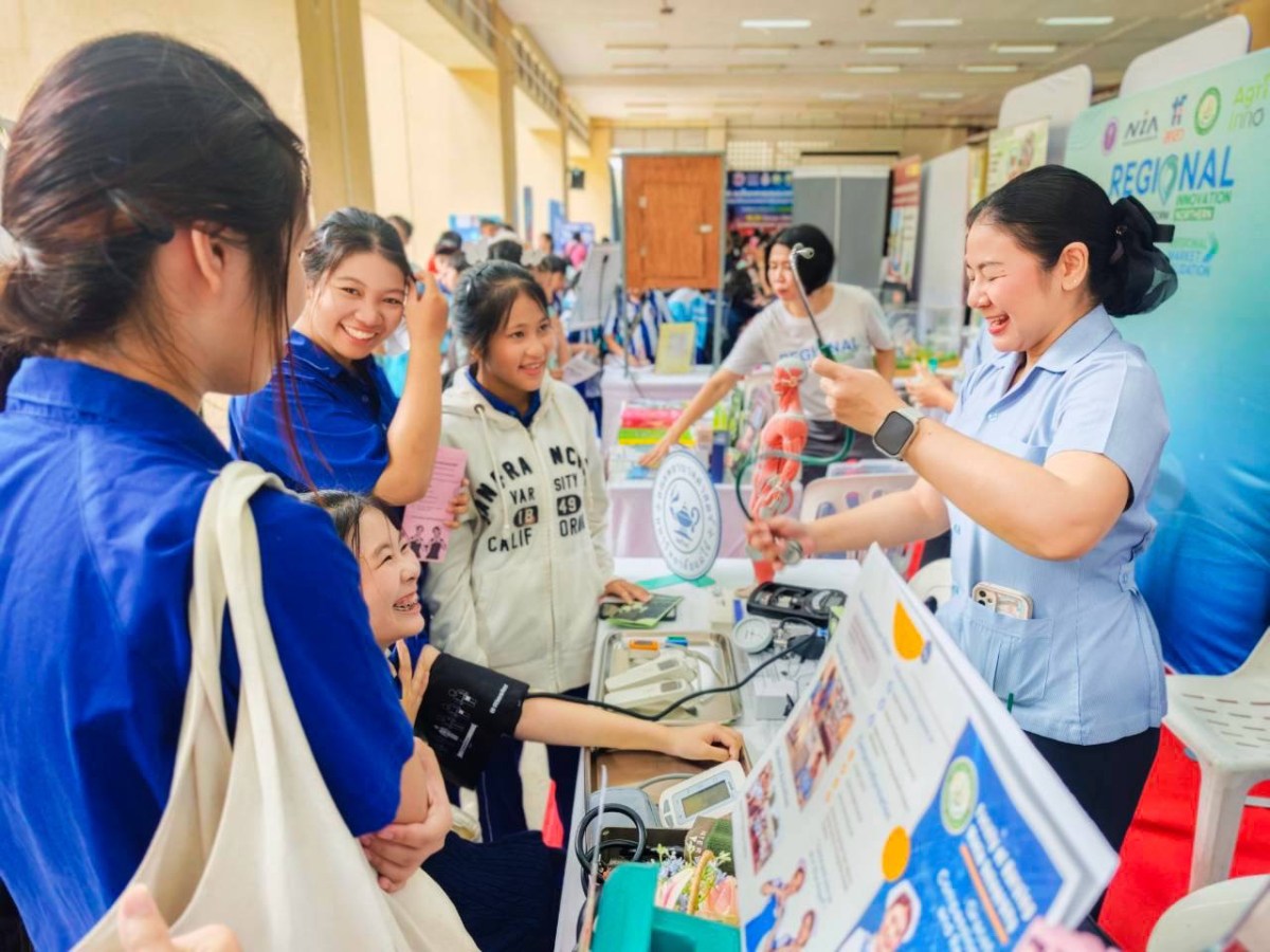 คณะพยาบาลศาสตร์ ร่วมจัดนิทรรศการ “Intelligence Science for a Sustainable Future” ในงานสัปดาห์วิทยาศาสตร์แห่งชาติ ประจำปี 2569