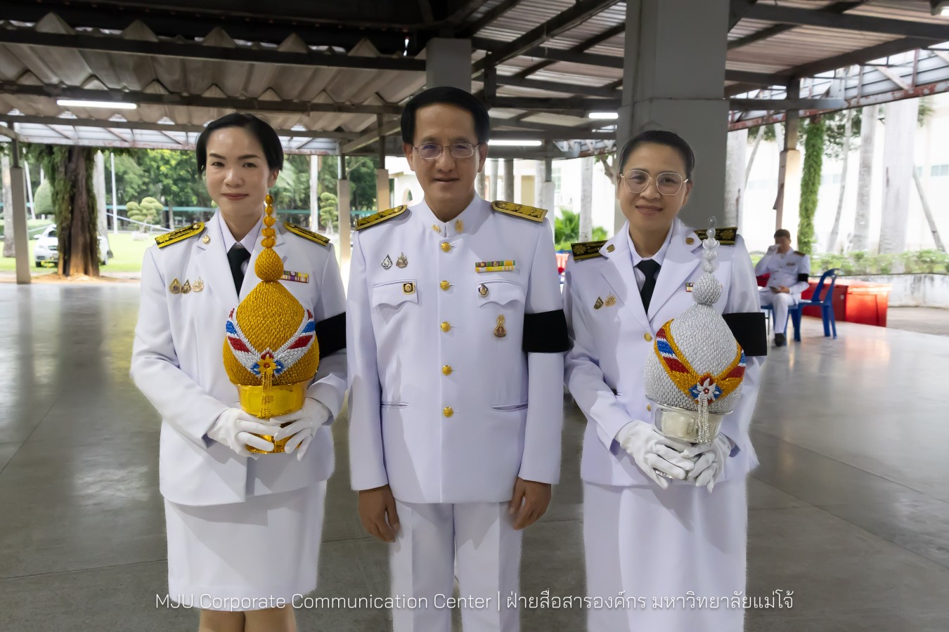 เนื่องในโอกาสวันเฉลิมพระชนมพรรษาพระบาทสมเด็จพระเจ้าอยู่หัว มหาวิทยาลัยแม่โจ้ จัดพิธีถวายพระพรชัยมงคล