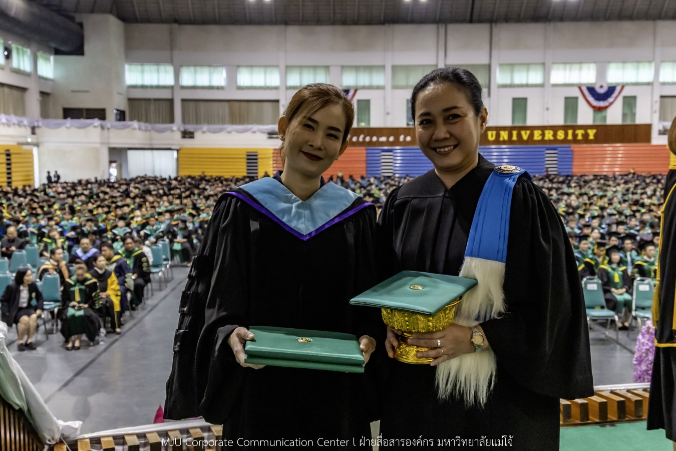 ว่าที่บัณฑิตพร้อม  อาจารย์พร้อม  ญาติพร้อม ทุกคนพร้อม  ร่วมแสดงความยินดี 18 กุมภาพันธ์ 2569  #บรรยากาศซ้อมใหญ่ พิธีพระราชทานปริญญาบัตรมหาวิทยาลัยแม่โจ้ ครั้งที่ 48