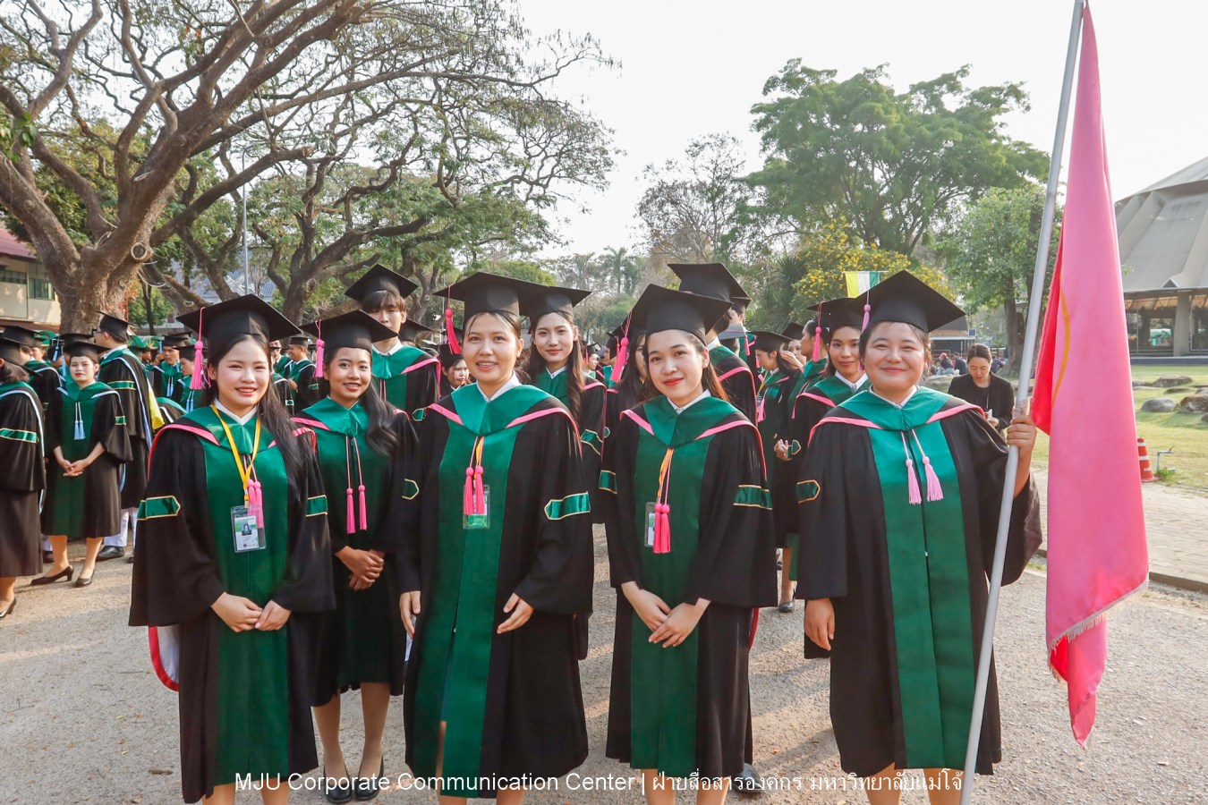 ว่าที่บัณฑิตพร้อม  อาจารย์พร้อม  ญาติพร้อม ทุกคนพร้อม  ร่วมแสดงความยินดี 18 กุมภาพันธ์ 2569  #บรรยากาศซ้อมใหญ่ พิธีพระราชทานปริญญาบัตรมหาวิทยาลัยแม่โจ้ ครั้งที่ 48