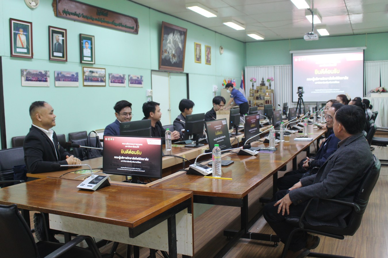 คณะผลิตกรรมการเกษตร ม.แม่โจ้ ต้อนรับ วิทยาลัยโพธิวิชชาลัย ม.ศรีนครินทรวิโรฒ  ร่วมหารือสร้างเครือข่ายเพื่อพัฒนากิจกรรมนักศึกษา