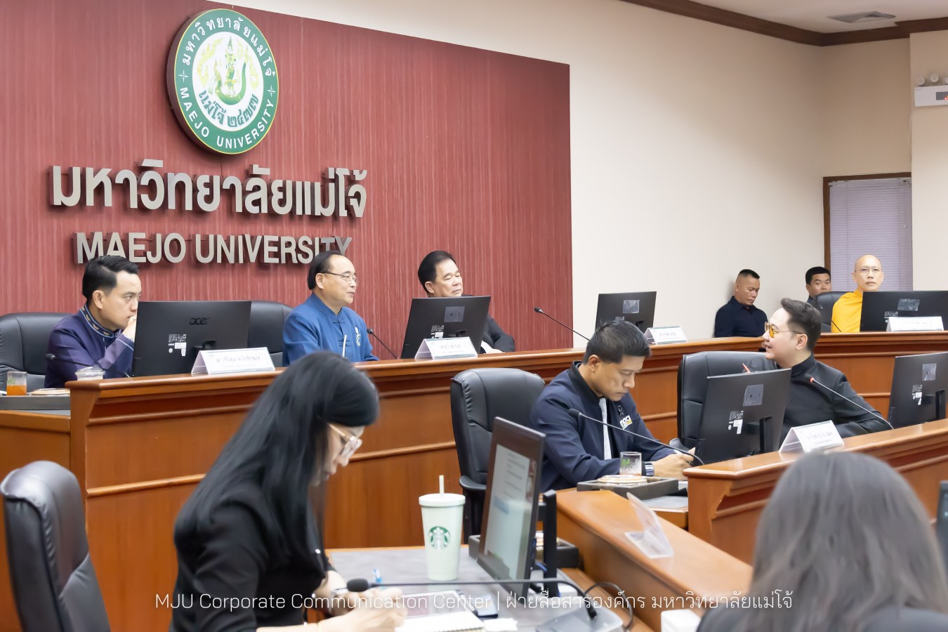 ม.แม่โจ้ จัดประชุมคณะกรรมการวัดธาราทิพย์ชัยประดิษฐ์ในพระอุปถัมภ์พระเจ้าวรวงศ์เธอ พระองค์เจ้าสิริภาจุฑาภรณ์ ครั้งที่ 3/2569