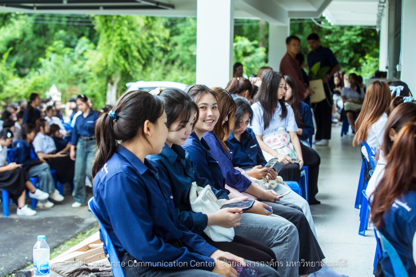 ม.แม่โจ้ ทำบุญอาคารเรียนรวมและปฏิบัติการคณะสัตวแพทยศาสตร์
