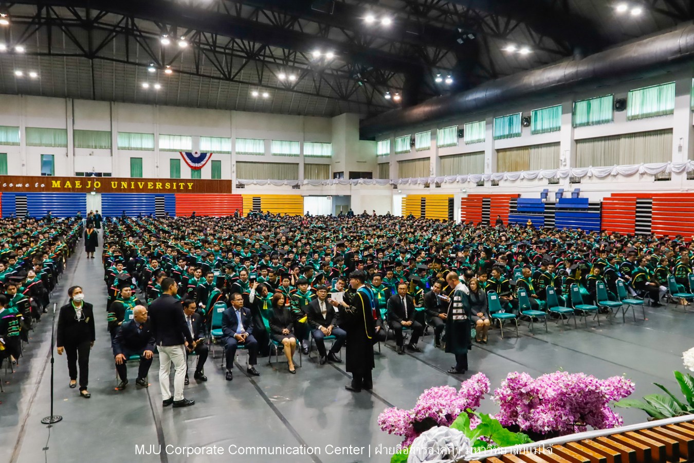 ว่าที่บัณฑิตพร้อม  อาจารย์พร้อม  ญาติพร้อม ทุกคนพร้อม  ร่วมแสดงความยินดี 18 กุมภาพันธ์ 2569  #บรรยากาศซ้อมใหญ่ พิธีพระราชทานปริญญาบัตรมหาวิทยาลัยแม่โจ้ ครั้งที่ 48