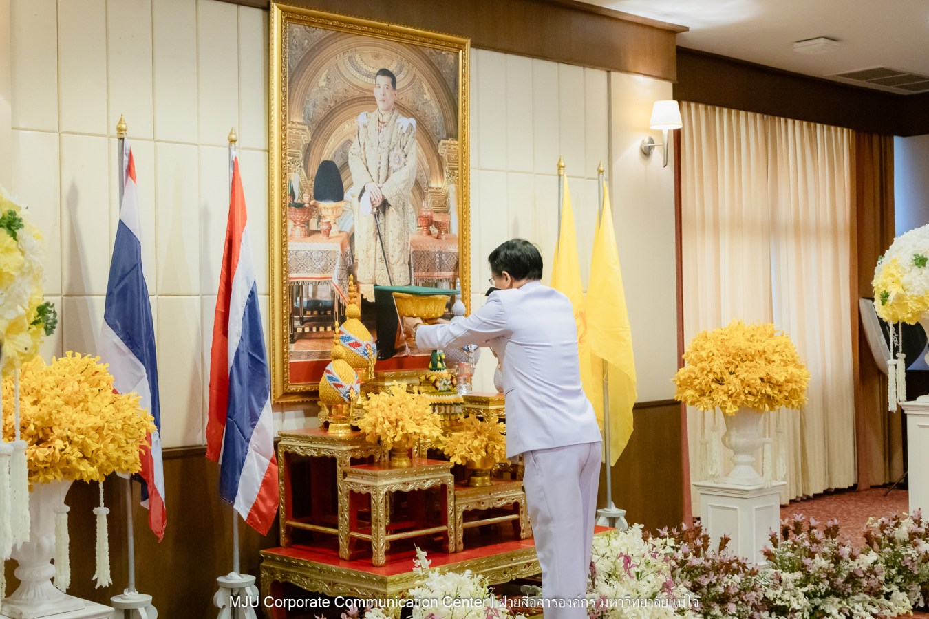 พิธีรับสนองพระบรมราชโองการโปรดเกล้าฯ แต่งตั้งกรรมการสภามหาวิทยาลัยผู้ทรงคุณวุฒิของมหาวิทยาลัยแม่โจ้