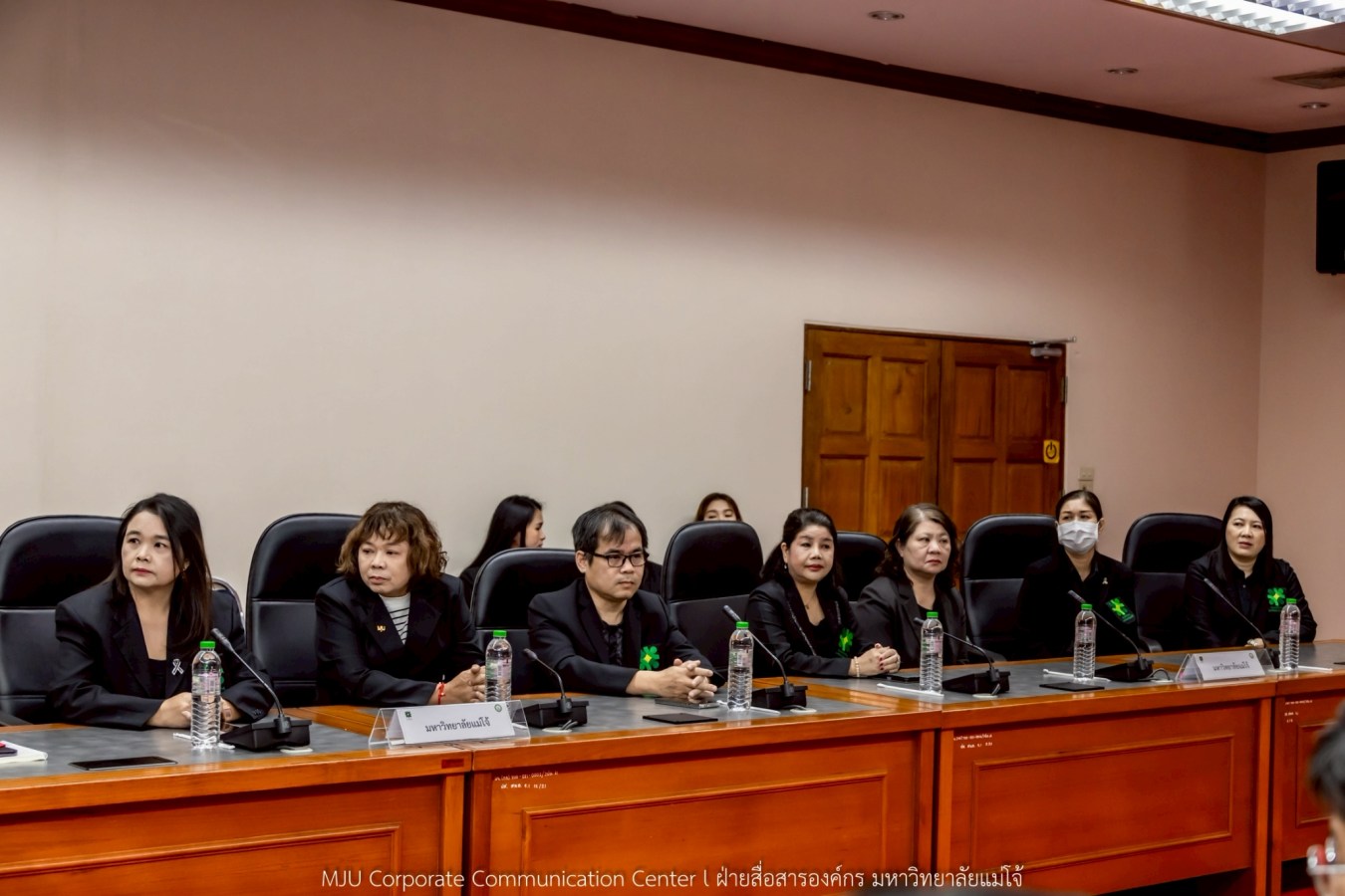 สภาคณาจารย์และผู้ปฏิบัติงานสถาบันพระบรมราชชนกเข้าศึกษาดูงานสภาพนักงาน ม.แม่โจ้