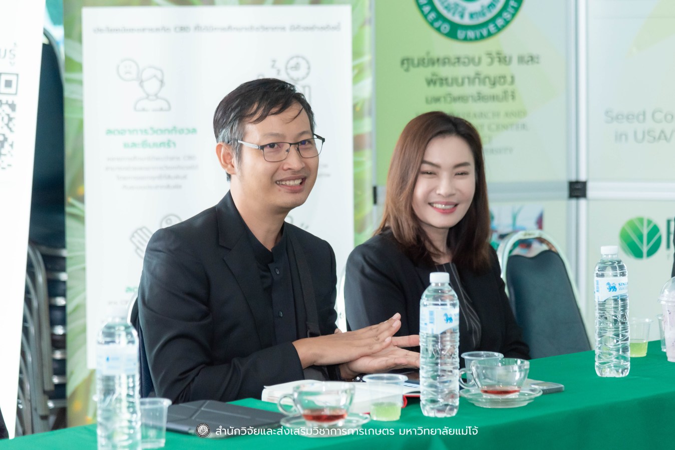 มหาวิทยาลัยแม่โจ้ ต้อนรับคณะผู้บริหารของสำนักงานเลขาธิการวุฒิสภา ในโครงการติดตามผลการนำผลงานวิจัยไปใช้ประโยชน์ในกระบวนการนิติบัญญัติ