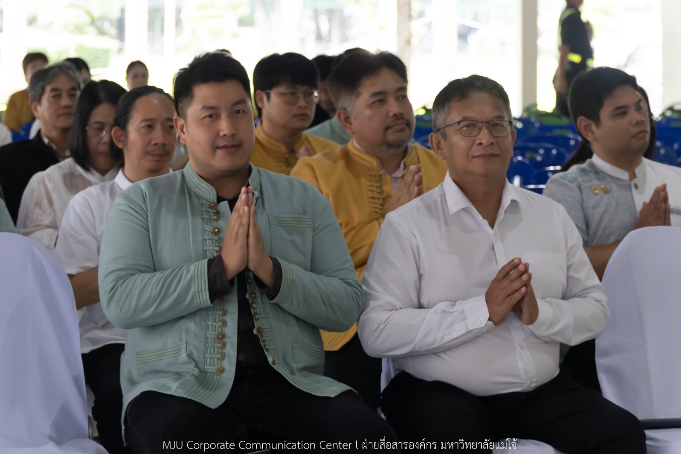 ม.แม่โจ้ ทำนุบำรุงพระพุทธศาสนา จัดถวายเทียนพรรษา 9 วัด