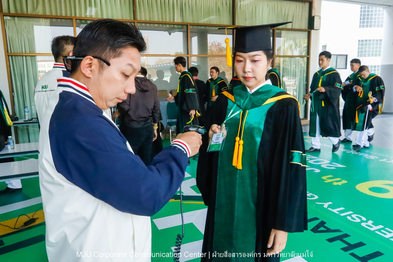 ว่าที่บัณฑิตพร้อม  อาจารย์พร้อม  ญาติพร้อม ทุกคนพร้อม  ร่วมแสดงความยินดี 18 กุมภาพันธ์ 2569  #บรรยากาศซ้อมใหญ่ พิธีพระราชทานปริญญาบัตรมหาวิทยาลัยแม่โจ้ ครั้งที่ 48