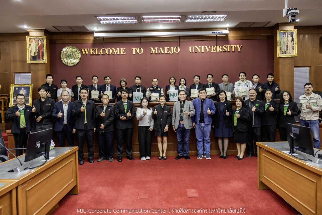 ม.แม่โจ้ ร่วมกับ กฟผ.สันทราย และ PEA ENCOM International ศึกษาการจัดการไฟฟ้าระบบผลิตโซล่าเซลล์