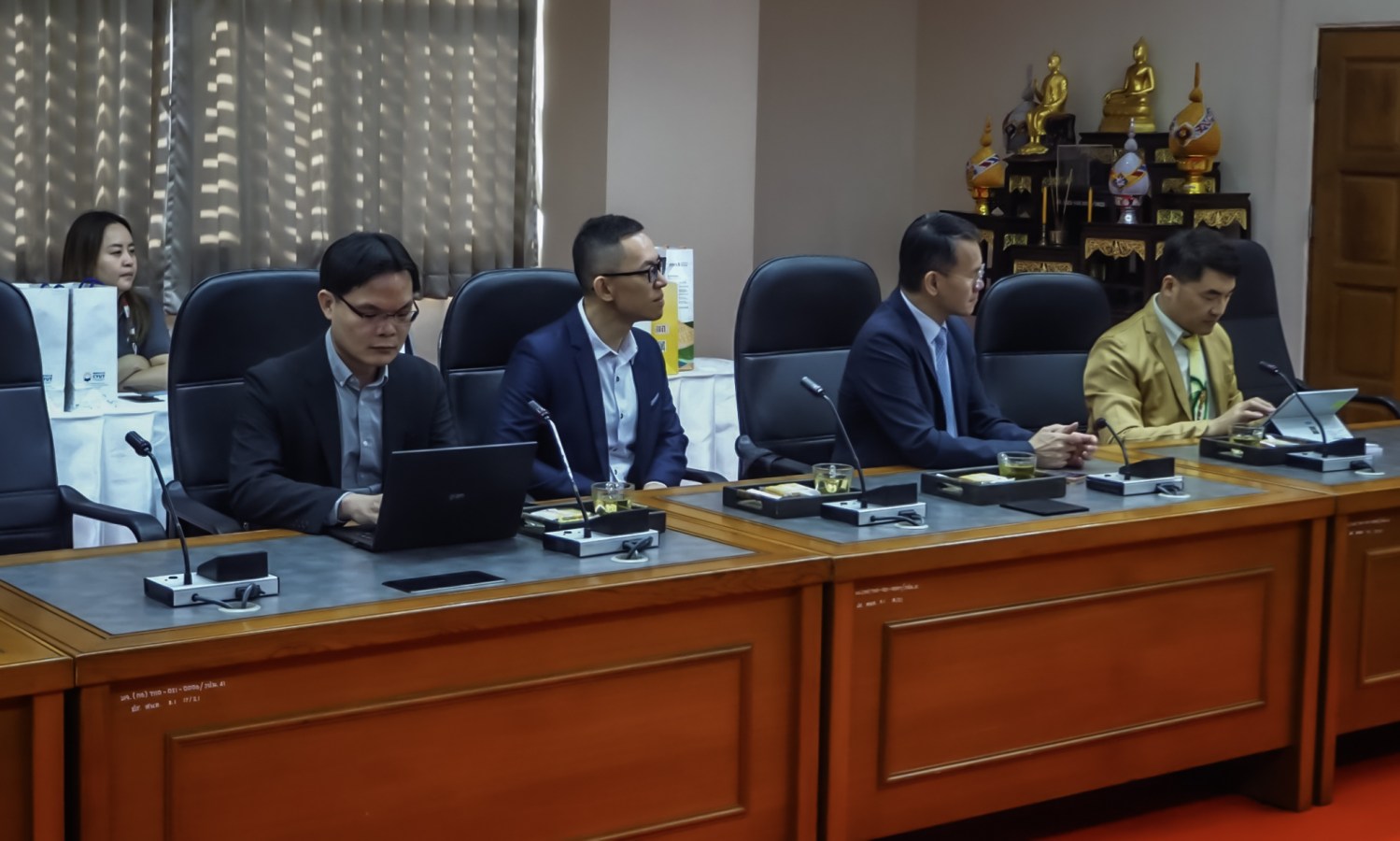 ผู้บริหาร Chaoyang University of Technology (CYUT) และ  National Pingtung University of Science and Technology (NPUST) ไต้หวัน  หารือความร่วมมือทางวิชาการ ร่วมกับผู้บริหารมหาวิทยาลัยแม่โจ้