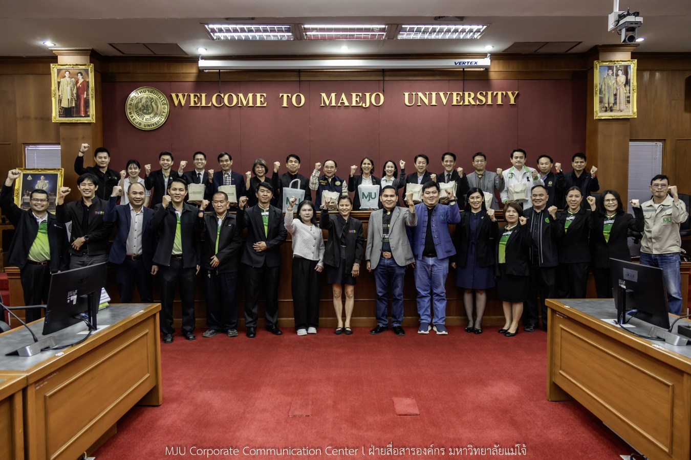 ม.แม่โจ้ ร่วมกับ กฟผ.สันทราย และ PEA ENCOM International ศึกษาการจัดการไฟฟ้าระบบผลิตโซล่าเซลล์