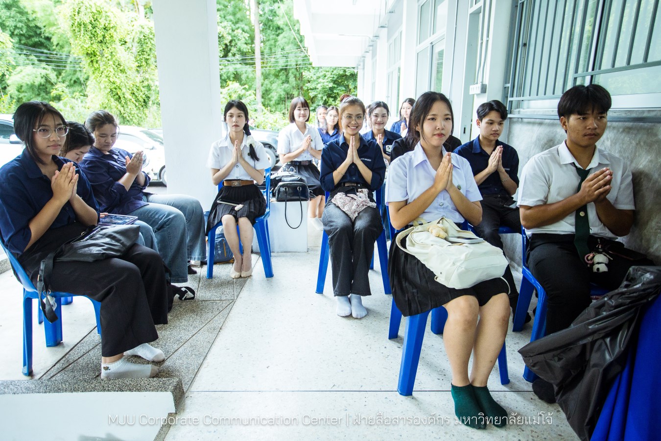 ม.แม่โจ้ ทำบุญอาคารเรียนรวมและปฏิบัติการคณะสัตวแพทยศาสตร์