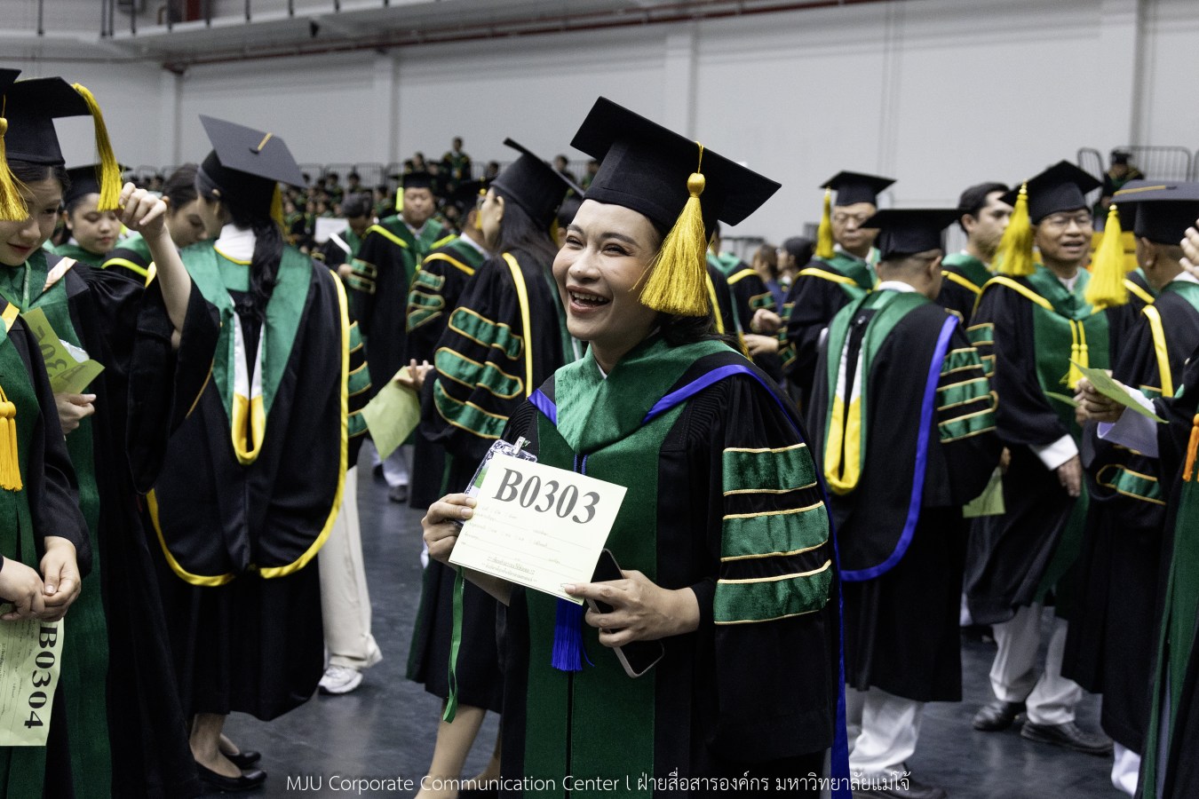 ว่าที่บัณฑิตพร้อม  อาจารย์พร้อม  ญาติพร้อม ทุกคนพร้อม  ร่วมแสดงความยินดี 18 กุมภาพันธ์ 2569  #บรรยากาศซ้อมใหญ่ พิธีพระราชทานปริญญาบัตรมหาวิทยาลัยแม่โจ้ ครั้งที่ 48