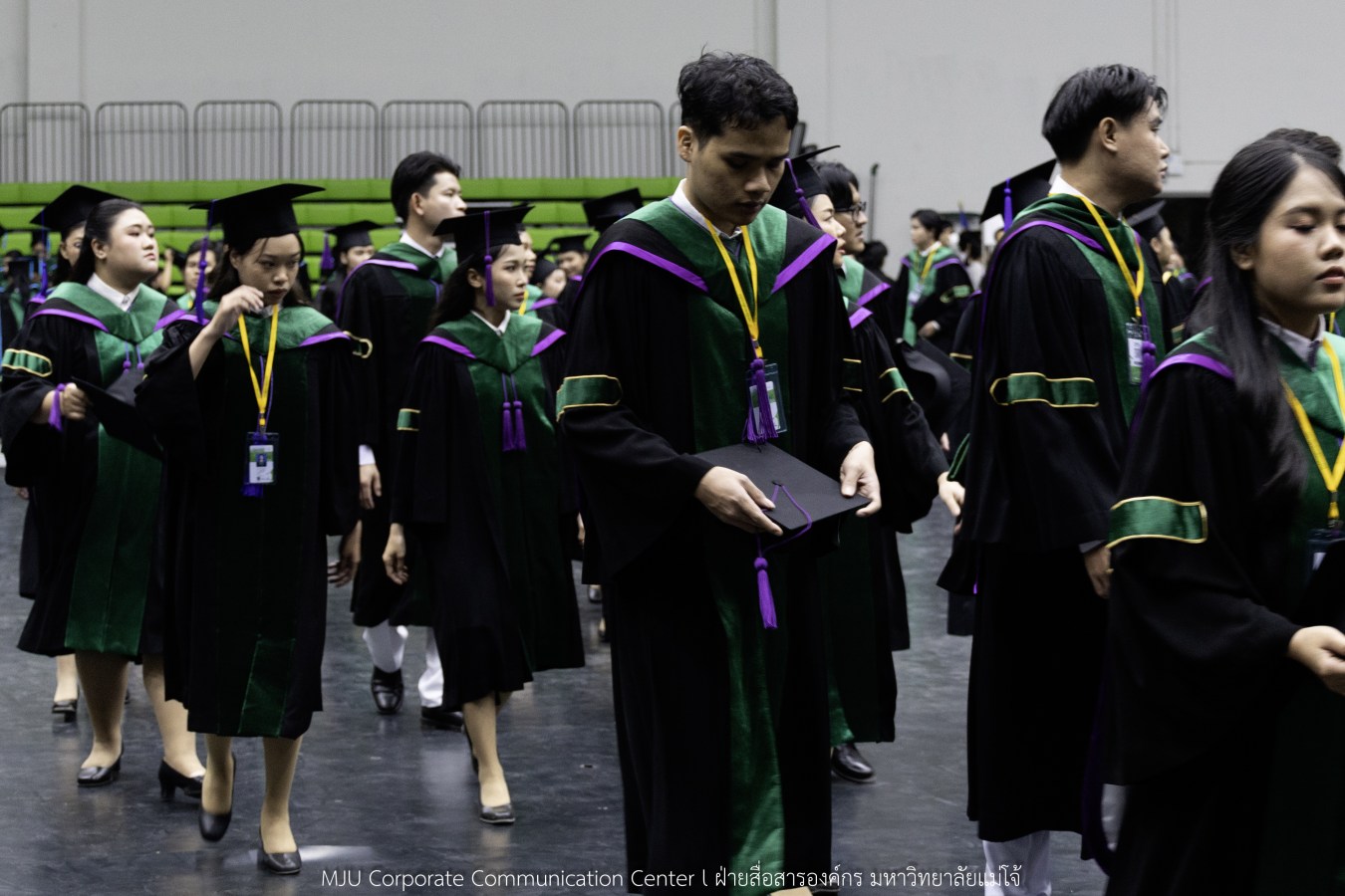 ว่าที่บัณฑิตพร้อม  อาจารย์พร้อม  ญาติพร้อม ทุกคนพร้อม  ร่วมแสดงความยินดี 18 กุมภาพันธ์ 2569  #บรรยากาศซ้อมใหญ่ พิธีพระราชทานปริญญาบัตรมหาวิทยาลัยแม่โจ้ ครั้งที่ 48