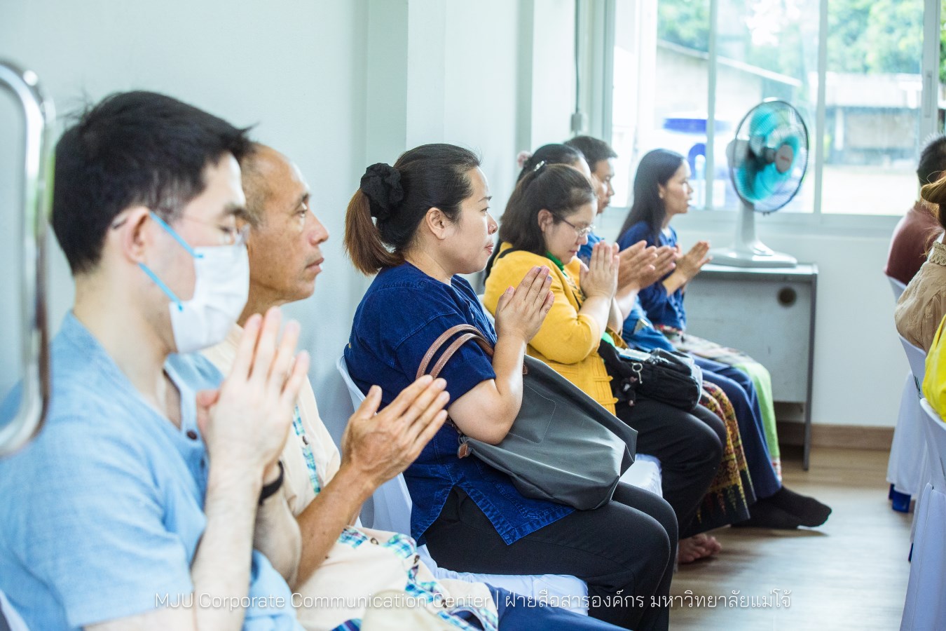 ม.แม่โจ้ ทำบุญอาคารเรียนรวมและปฏิบัติการคณะสัตวแพทยศาสตร์