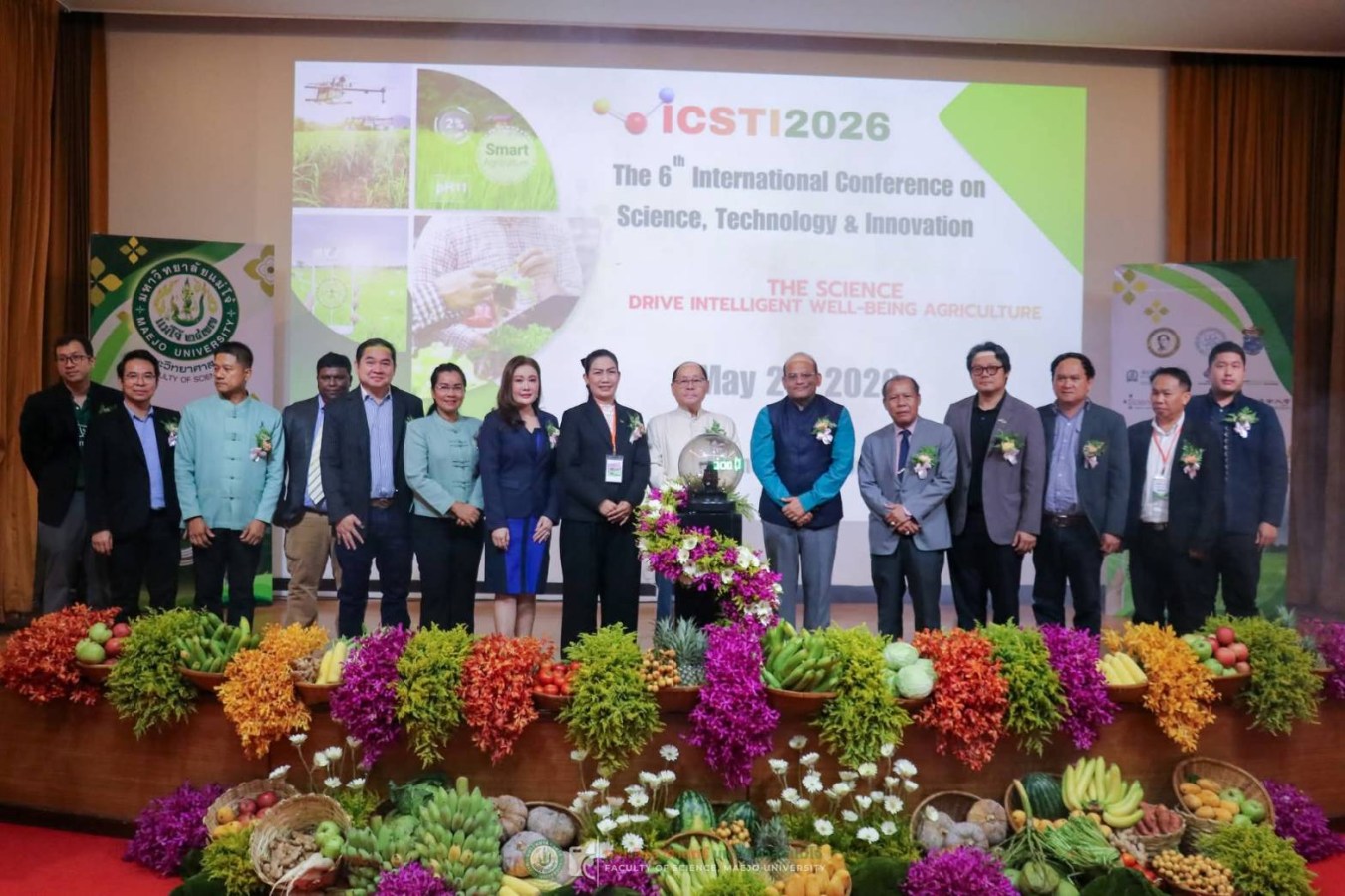 คณะวิทยาศาสตร์ มหาวิทยาลัยแม่โจ้ จัดงานประชุมวิชาการนานาชาติ ICSTI 2026 มุ่งขับเคลื่อนนวัตกรรมการเกษตรอัจฉริยะเพื่อสุขภาวะที่ยั่งยืน
