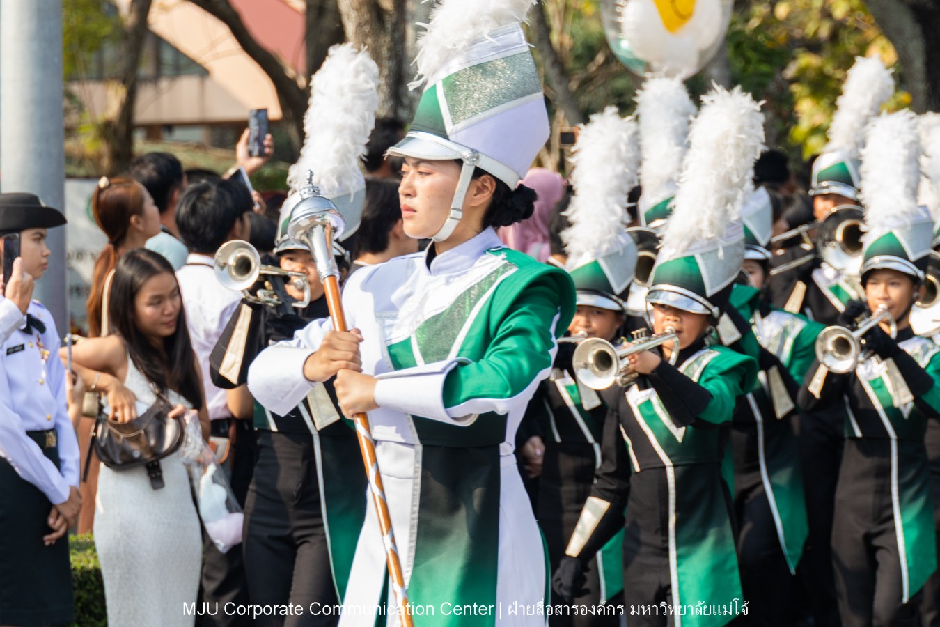 บรรยากาศ พิธีพระราชทานปริญญาบัตร มหาวิทยาลัยแม่โจ้ ประจำปีการศึกษา2567-2568 ครั้งที่ 48  ในวันที่ 19 กุมภาพันธ์ พ.ศ.2569 ณ ศูนย์กีฬาเฉลิมพระเกียรติ มหาวิทยาลัยแม่โจ้