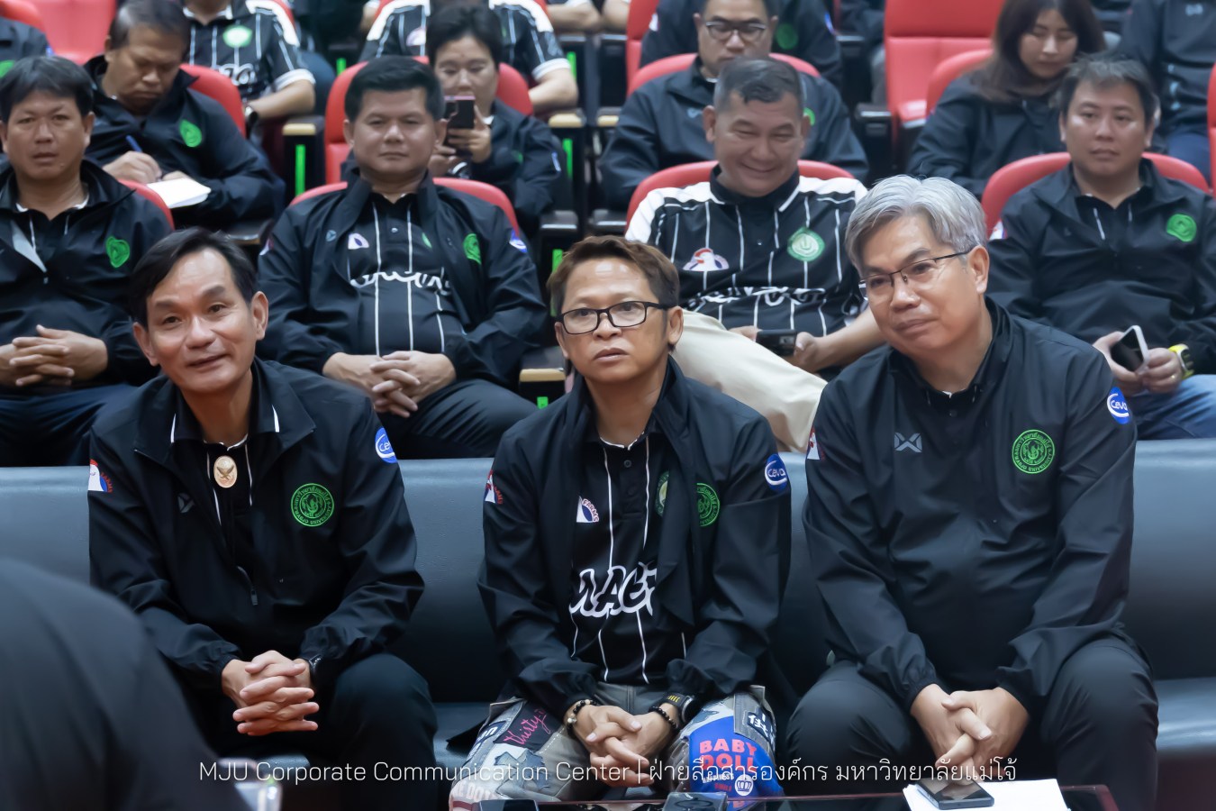 ทัพนักกีฬาบุคลากร ม.แม่โจ้ พร้อมลุยศึก “มศว.เกมส์”  การแข่งขันกีฬาบุคลากรมหาวิทยาลัยแห่งประเทศไทย ครั้งที่ ๔๒