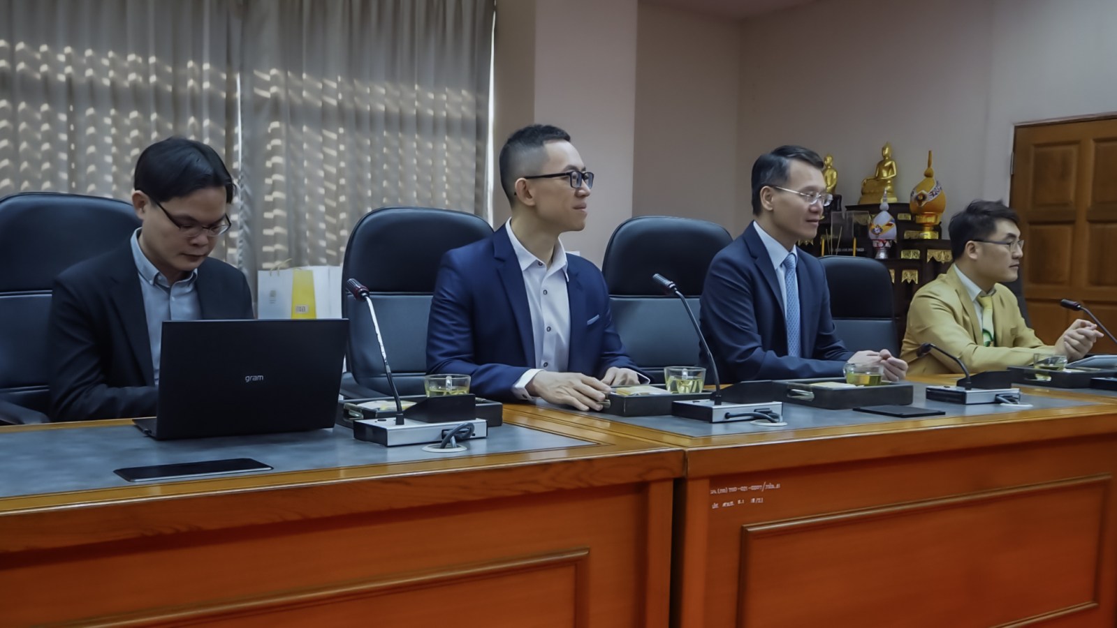 ผู้บริหาร Chaoyang University of Technology (CYUT) และ  National Pingtung University of Science and Technology (NPUST) ไต้หวัน  หารือความร่วมมือทางวิชาการ ร่วมกับผู้บริหารมหาวิทยาลัยแม่โจ้