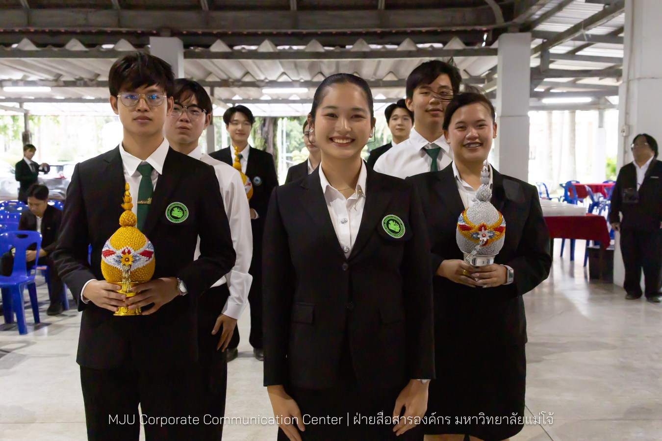 เนื่องในโอกาสวันเฉลิมพระชนมพรรษาพระบาทสมเด็จพระเจ้าอยู่หัว มหาวิทยาลัยแม่โจ้ จัดพิธีถวายพระพรชัยมงคล