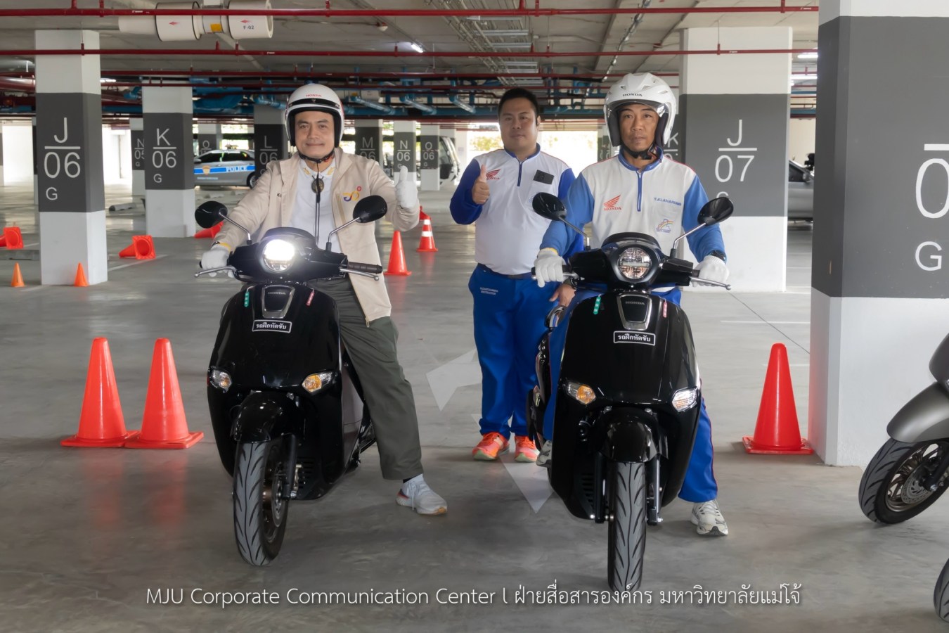 ม.แม่โจ้ อบรม Road Safety Organization ขับขี่ปลอดภัย สร้างวินัยจราจรให้นักศึกษา