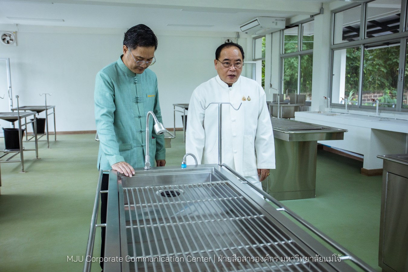 ม.แม่โจ้ ทำบุญอาคารเรียนรวมและปฏิบัติการคณะสัตวแพทยศาสตร์