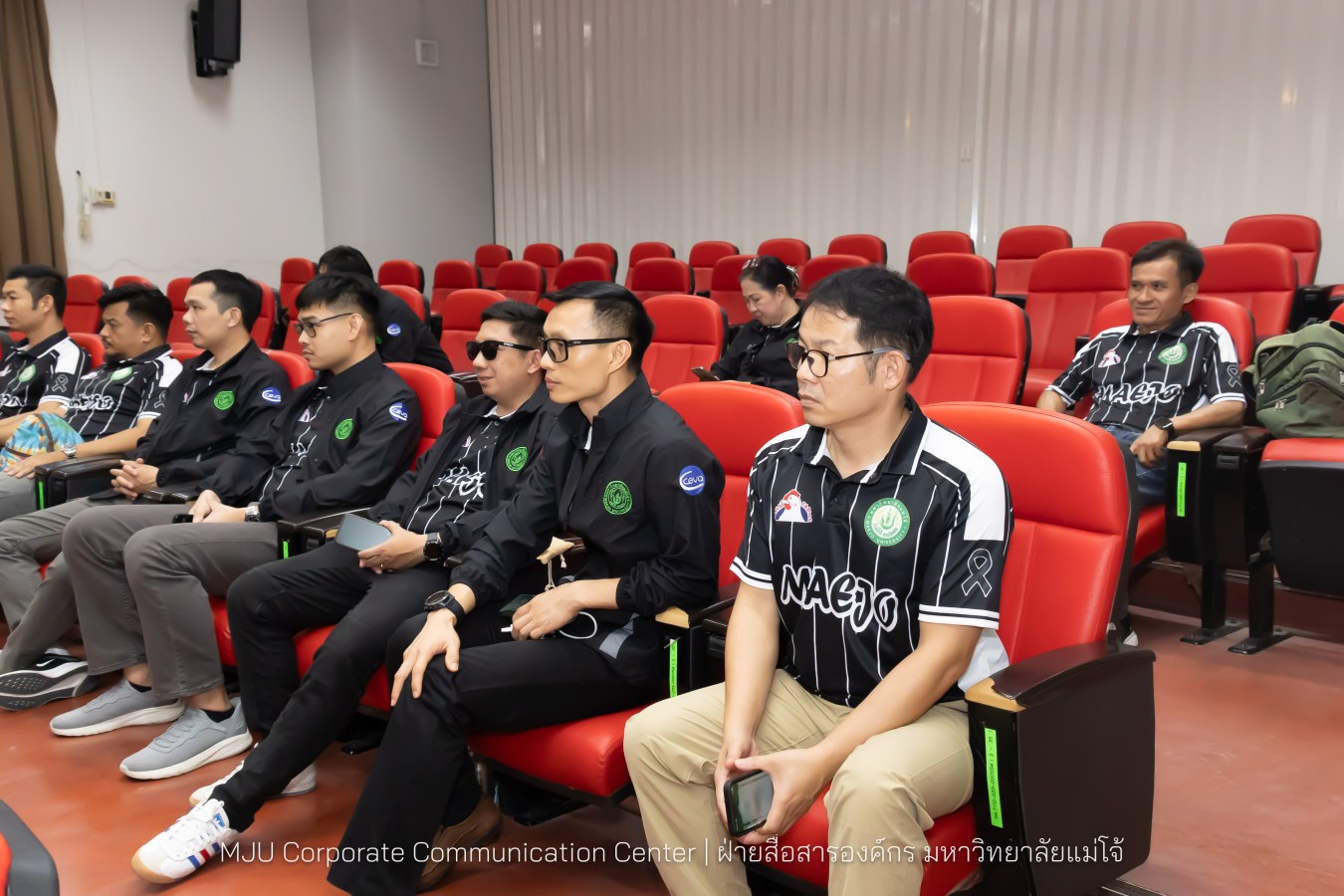 ทัพนักกีฬาบุคลากร ม.แม่โจ้ พร้อมลุยศึก “มศว.เกมส์”  การแข่งขันกีฬาบุคลากรมหาวิทยาลัยแห่งประเทศไทย ครั้งที่ ๔๒