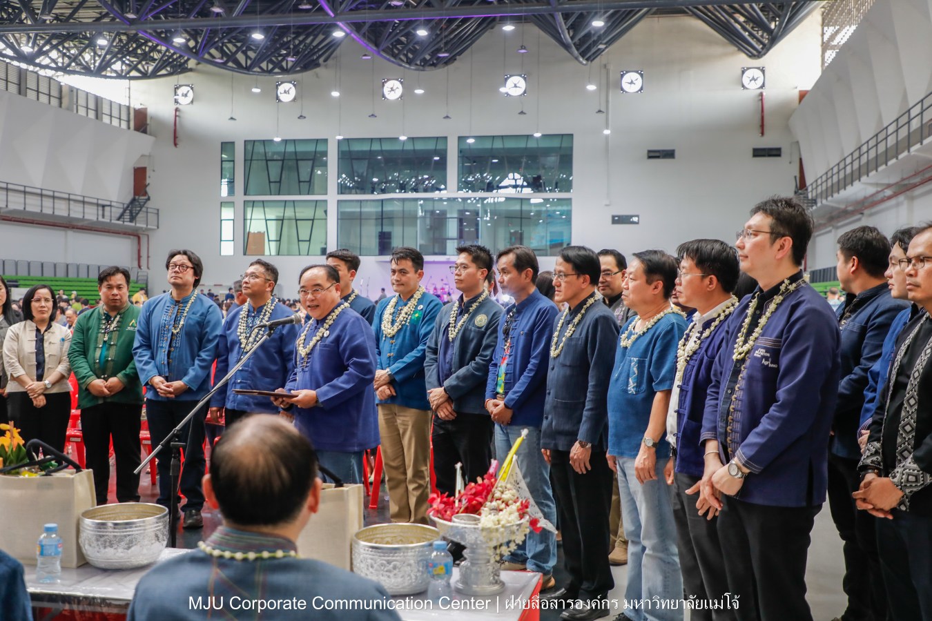 ชาวแม่โจ้ ร่วมพิธีดำหัวผู้อาวุโสและอธิการบดี ประจำปี 2569  สืบสานป๋าเวณี ปี๋ใหม่เมือง