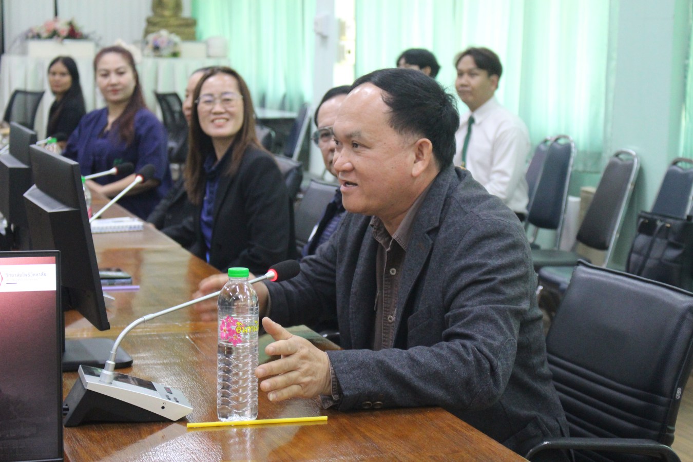 คณะผลิตกรรมการเกษตร ม.แม่โจ้ ต้อนรับ วิทยาลัยโพธิวิชชาลัย ม.ศรีนครินทรวิโรฒ  ร่วมหารือสร้างเครือข่ายเพื่อพัฒนากิจกรรมนักศึกษา