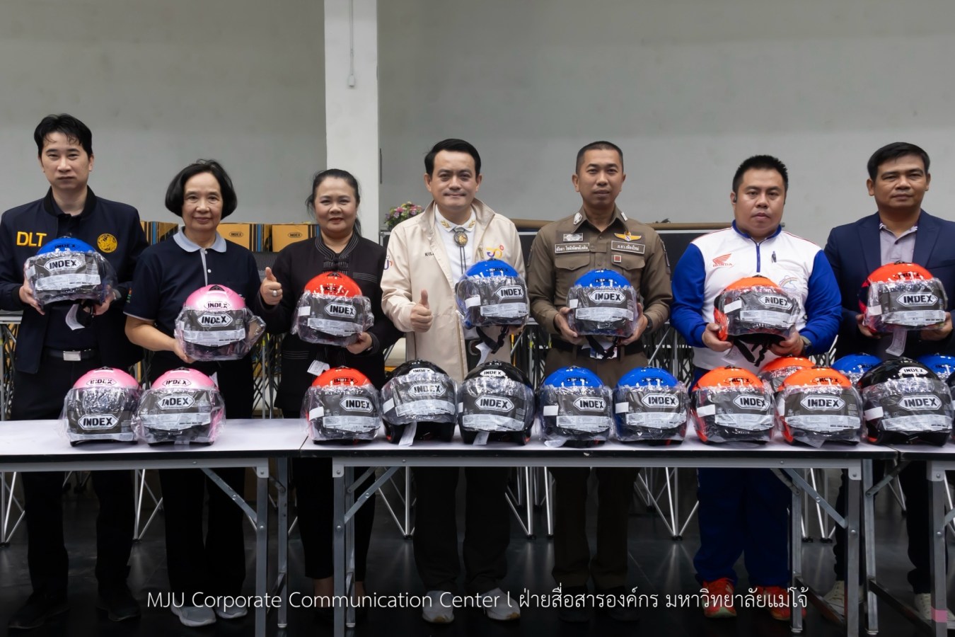 ม.แม่โจ้ อบรม Road Safety Organization ขับขี่ปลอดภัย สร้างวินัยจราจรให้นักศึกษา