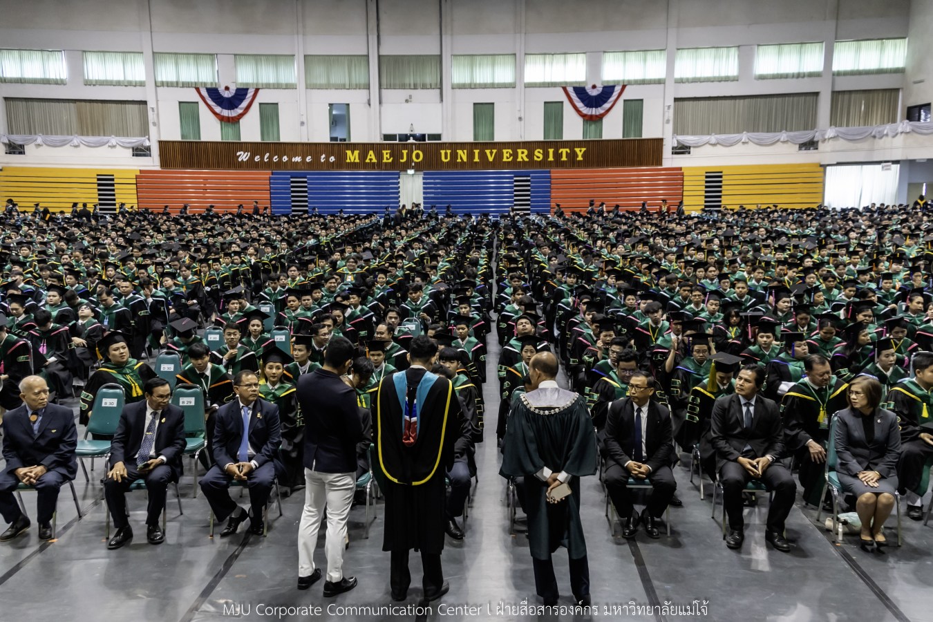 ว่าที่บัณฑิตพร้อม  อาจารย์พร้อม  ญาติพร้อม ทุกคนพร้อม  ร่วมแสดงความยินดี 18 กุมภาพันธ์ 2569  #บรรยากาศซ้อมใหญ่ พิธีพระราชทานปริญญาบัตรมหาวิทยาลัยแม่โจ้ ครั้งที่ 48