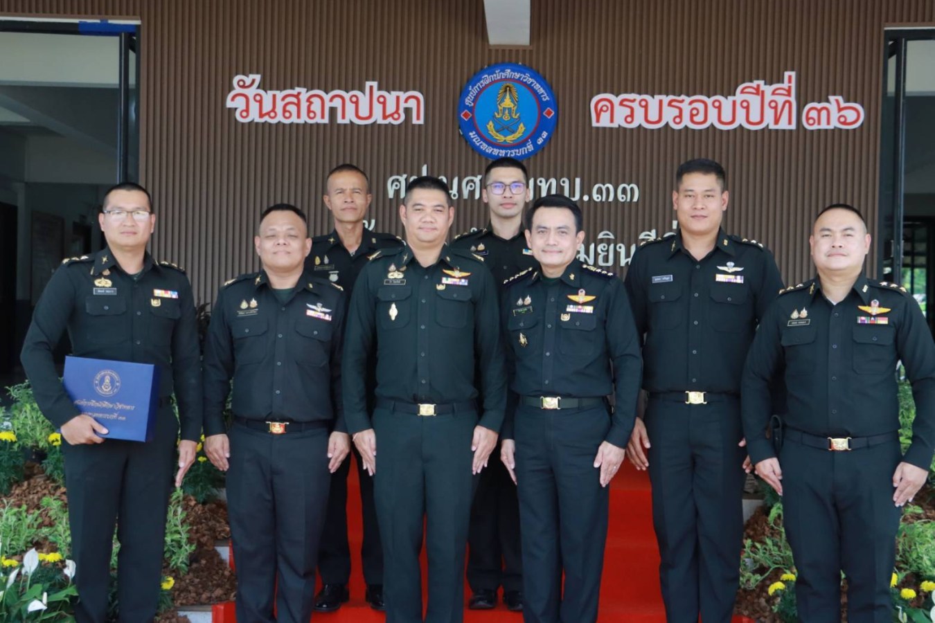 ม.แม่โจ้ ร่วมงานทำบุญวันสถาปนาหน่วย ศูนย์การฝึกนักศึกษาวิชาทหาร มณฑลทหารบกที่ 33 ครบรอบปีที่ 36