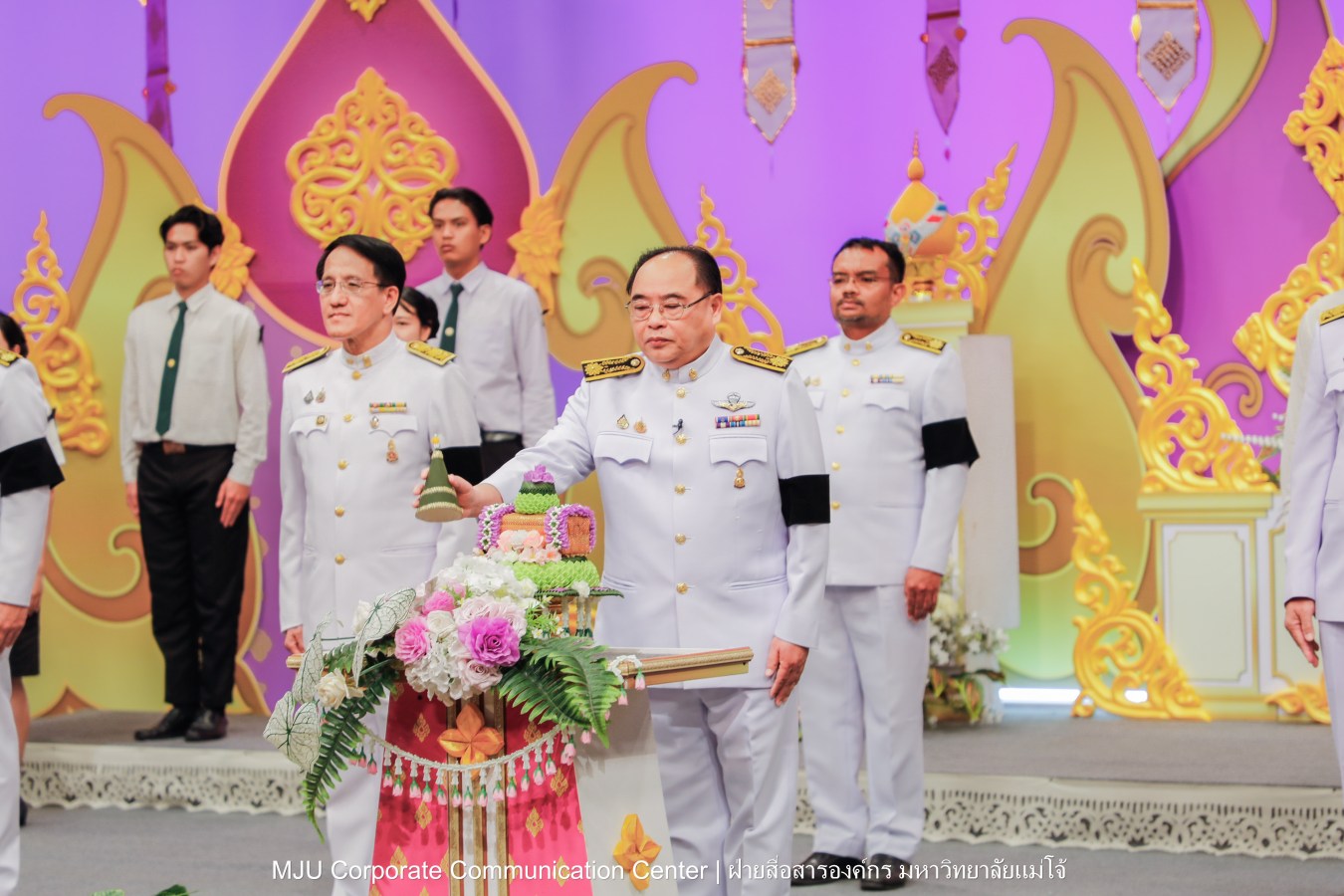 เนื่องในโอกาสวันเฉลิมพระชนมพรรษา สมเด็จพระนางเจ้าสุทิดา พัชรสุธาพิมลลักษณ พระบรมราชินี ม.แม่โจ้ ร่วมบันทึกเทปโทรทัศน์รายการพิเศษถวายพระพรชัยมงคล