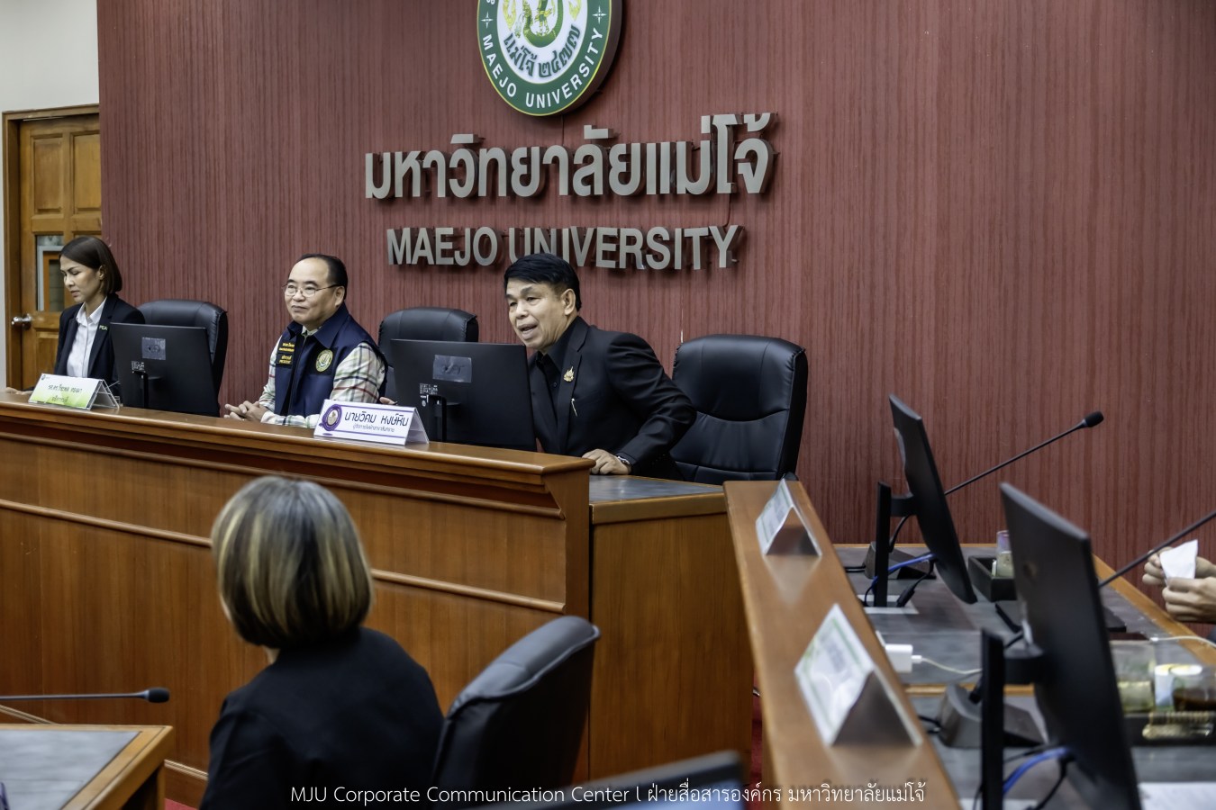 ม.แม่โจ้ ร่วมกับ กฟผ.สันทราย และ PEA ENCOM International ศึกษาการจัดการไฟฟ้าระบบผลิตโซล่าเซลล์