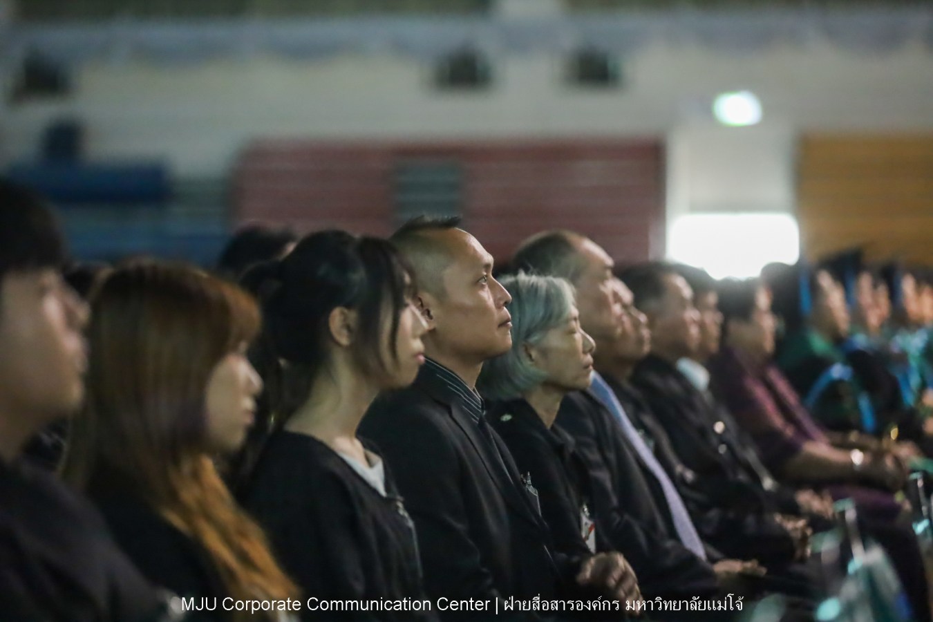 บรรยากาศ พิธีพระราชทานปริญญาบัตร มหาวิทยาลัยแม่โจ้ ประจำปีการศึกษา2567-2568 ครั้งที่ 48  ในวันที่ 19 กุมภาพันธ์ พ.ศ.2569 ณ ศูนย์กีฬาเฉลิมพระเกียรติ มหาวิทยาลัยแม่โจ้