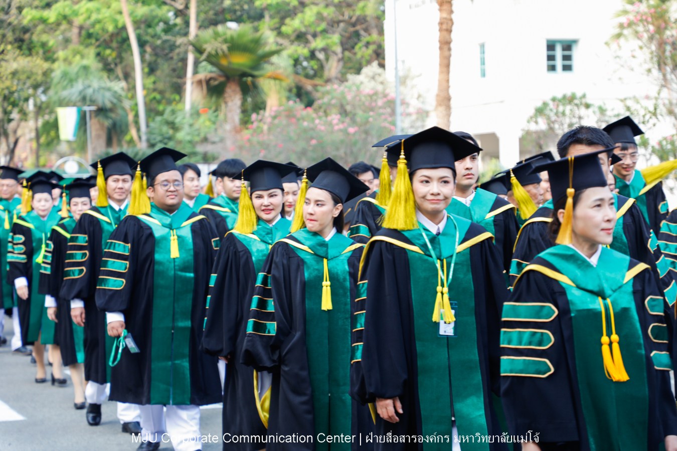 ว่าที่บัณฑิตพร้อม  อาจารย์พร้อม  ญาติพร้อม ทุกคนพร้อม  ร่วมแสดงความยินดี 18 กุมภาพันธ์ 2569  #บรรยากาศซ้อมใหญ่ พิธีพระราชทานปริญญาบัตรมหาวิทยาลัยแม่โจ้ ครั้งที่ 48