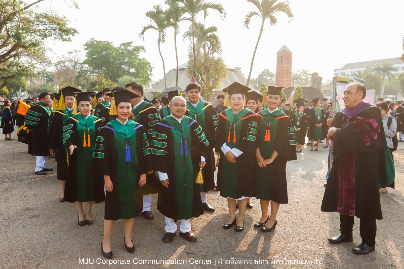 ว่าที่บัณฑิตพร้อม  อาจารย์พร้อม  ญาติพร้อม ทุกคนพร้อม  ร่วมแสดงความยินดี 18 กุมภาพันธ์ 2569  #บรรยากาศซ้อมใหญ่ พิธีพระราชทานปริญญาบัตรมหาวิทยาลัยแม่โจ้ ครั้งที่ 48