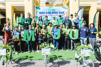ม.แม่โจ้ จัดกิจกรรม MJU Car Free Day 2023 ขับเคลื่อน MJU Green University