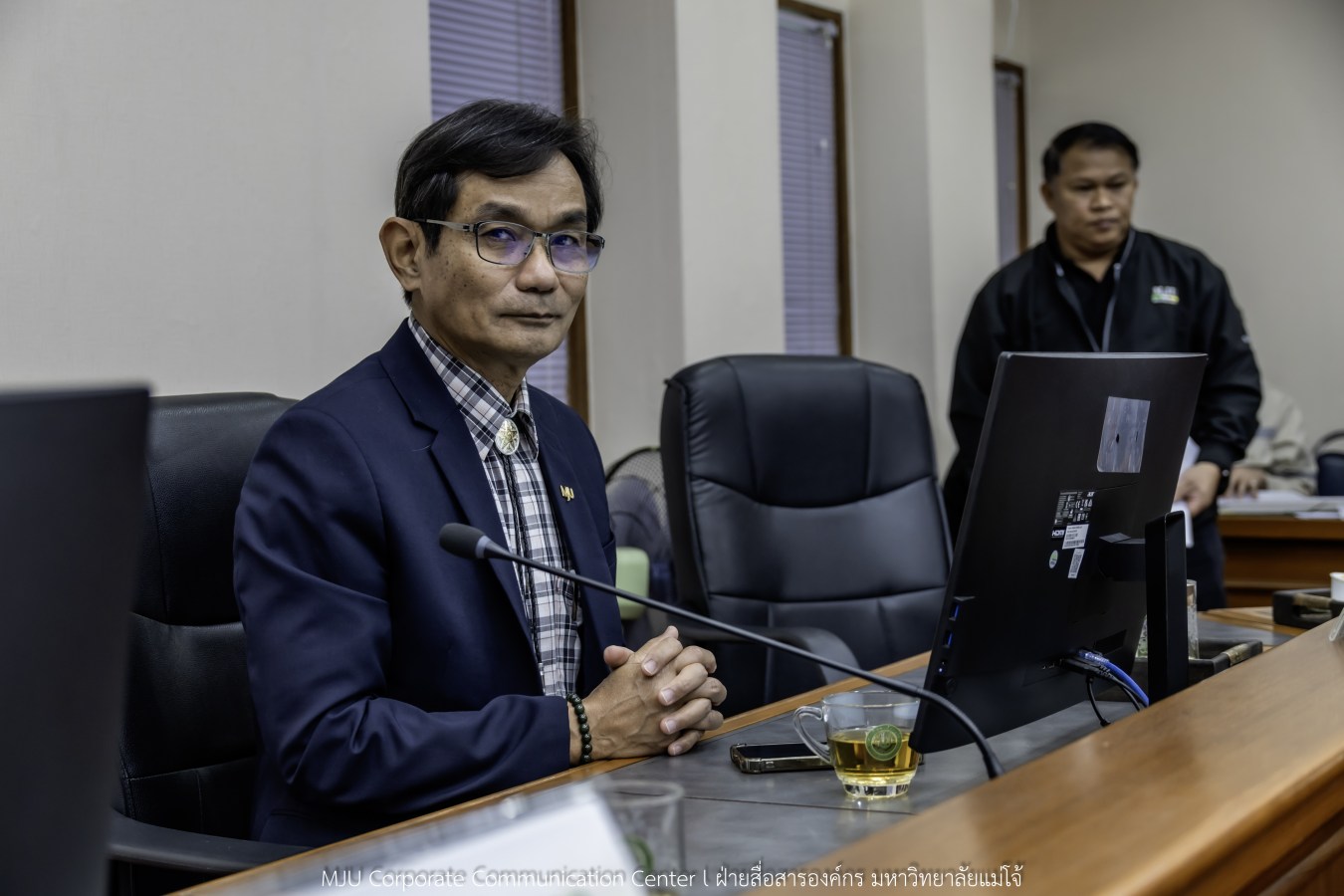 ม.แม่โจ้ ร่วมกับ กฟผ.สันทราย และ PEA ENCOM International ศึกษาการจัดการไฟฟ้าระบบผลิตโซล่าเซลล์