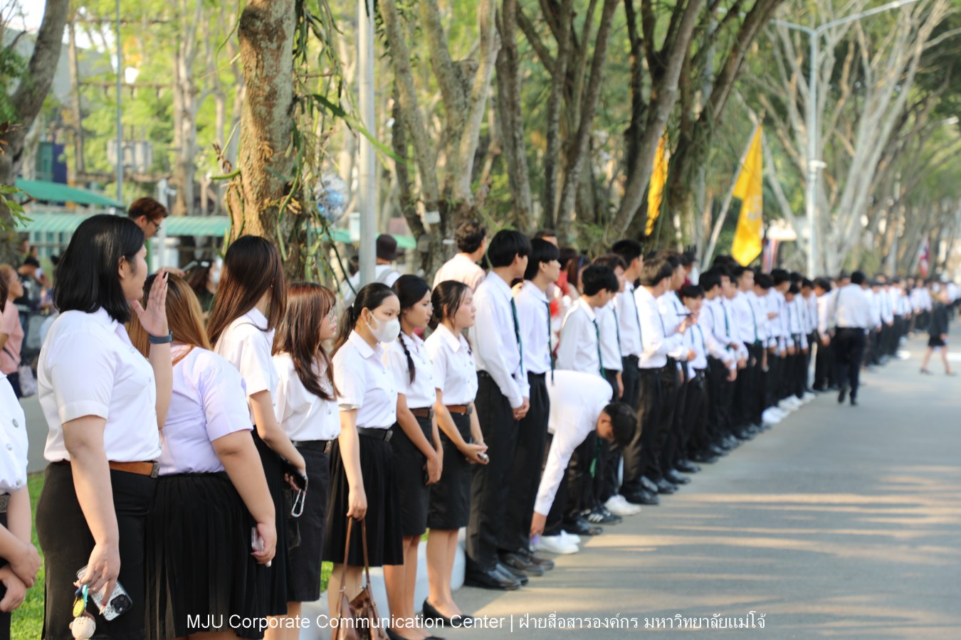บรรยากาศ พิธีพระราชทานปริญญาบัตร มหาวิทยาลัยแม่โจ้ ประจำปีการศึกษา2567-2568 ครั้งที่ 48  ในวันที่ 19 กุมภาพันธ์ พ.ศ.2569 ณ ศูนย์กีฬาเฉลิมพระเกียรติ มหาวิทยาลัยแม่โจ้
