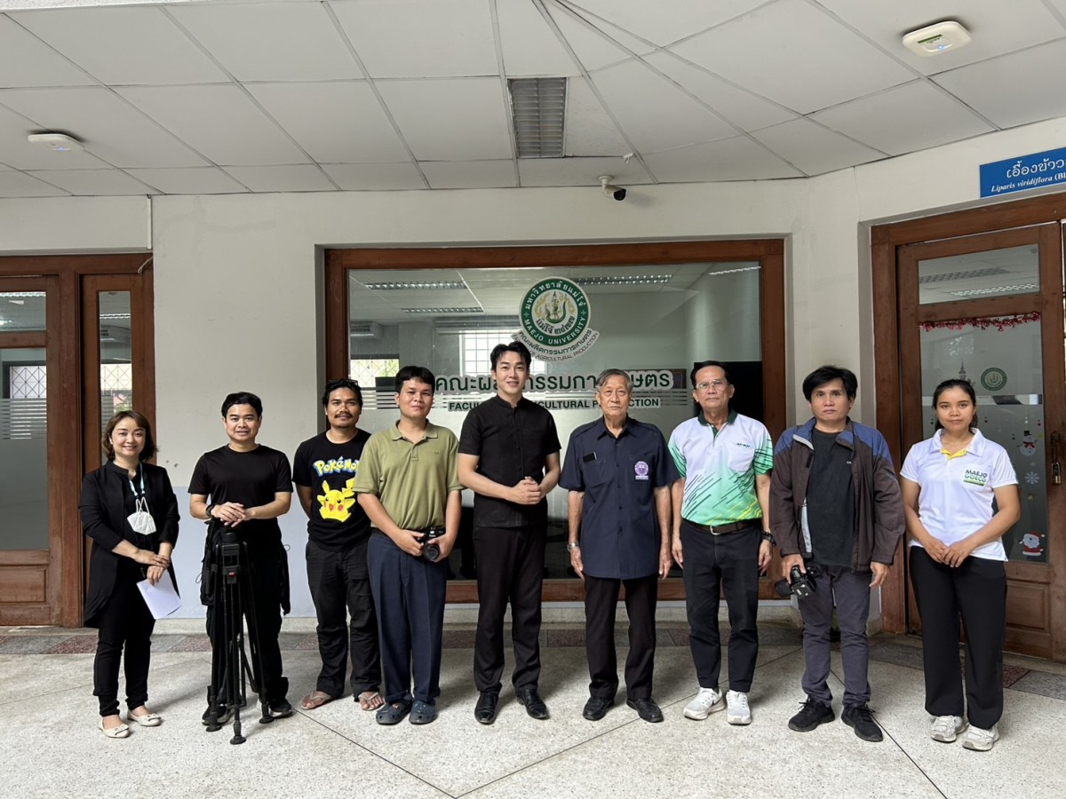 โครงการคืนชีวิตกล้วยไม้ไทยสู่ไพรพฤกษ์ฯ ม.แม่โจ้ ร่วมถ่ายทำสารคดี “ดอกไม้ในพระนาม” เทิดพระเกียรติ สมเด็จพระพันปีหลวง