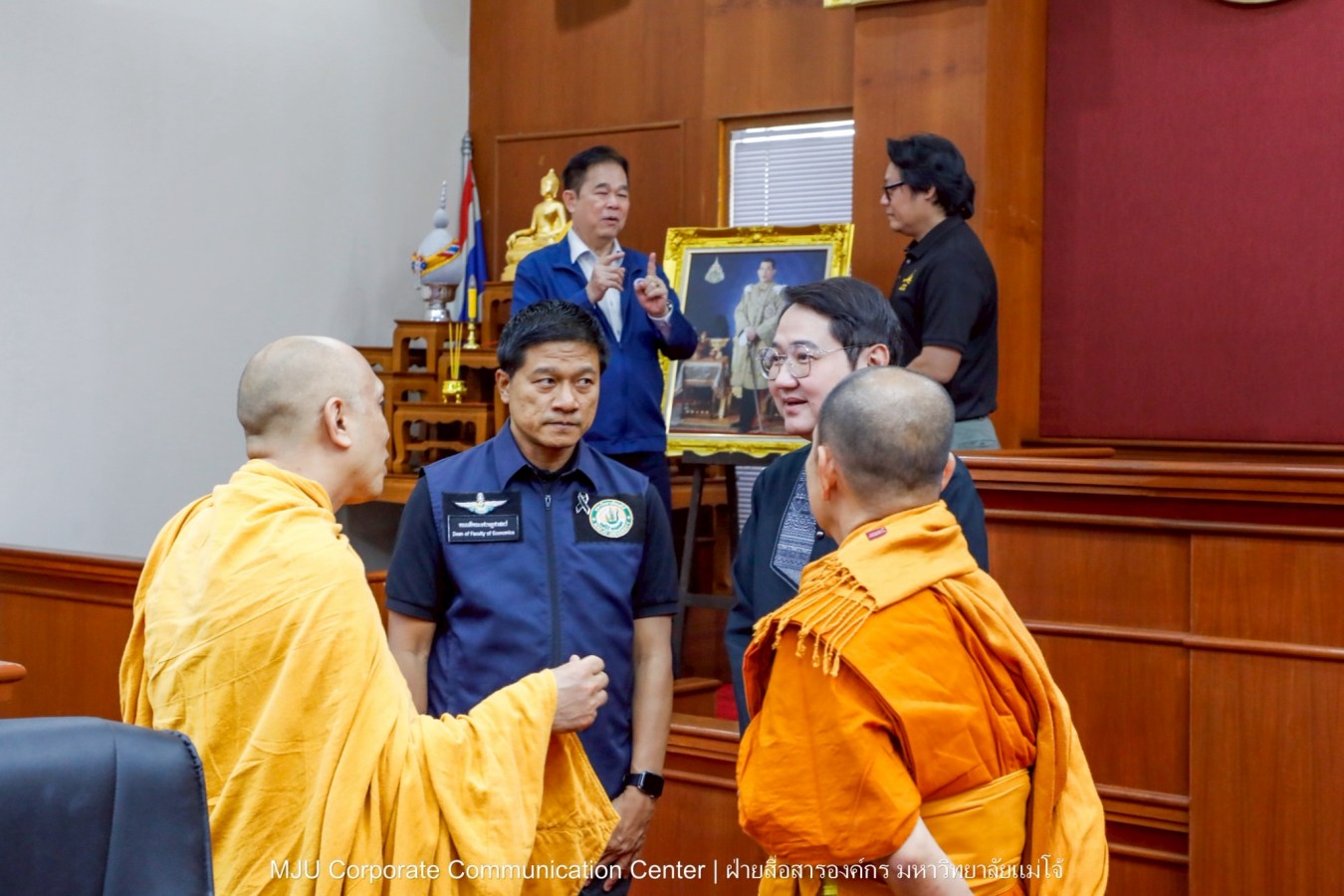 ม.แม่โจ้ ประชุมคณะกรรมการวัดธาราทิพย์ชัยประดิษฐ์ ในพระอุปภัมภ์ฯ ครั้งที่ 1/2569 เตรียมจัดพิธีถวายผ้าพระกฐินฯ