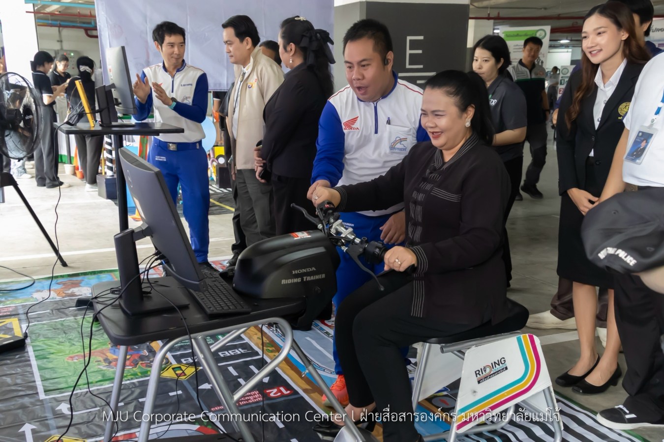 ม.แม่โจ้ อบรม Road Safety Organization ขับขี่ปลอดภัย สร้างวินัยจราจรให้นักศึกษา