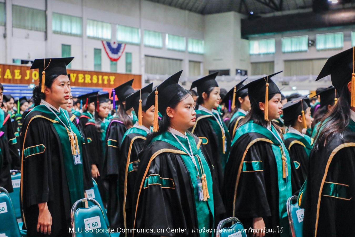 ว่าที่บัณฑิตพร้อม  อาจารย์พร้อม  ญาติพร้อม ทุกคนพร้อม  ร่วมแสดงความยินดี 18 กุมภาพันธ์ 2569  #บรรยากาศซ้อมใหญ่ พิธีพระราชทานปริญญาบัตรมหาวิทยาลัยแม่โจ้ ครั้งที่ 48