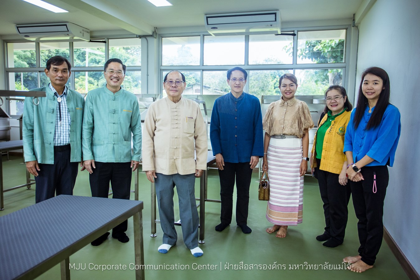 ม.แม่โจ้ ทำบุญอาคารเรียนรวมและปฏิบัติการคณะสัตวแพทยศาสตร์