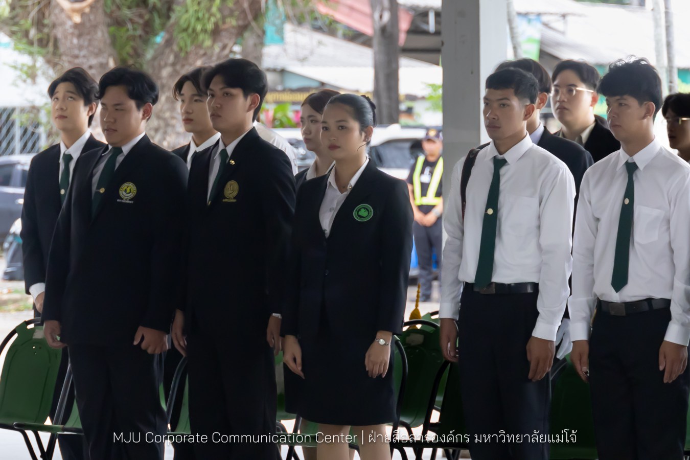 เนื่องในโอกาสวันเฉลิมพระชนมพรรษาพระบาทสมเด็จพระเจ้าอยู่หัว มหาวิทยาลัยแม่โจ้ จัดพิธีถวายพระพรชัยมงคล